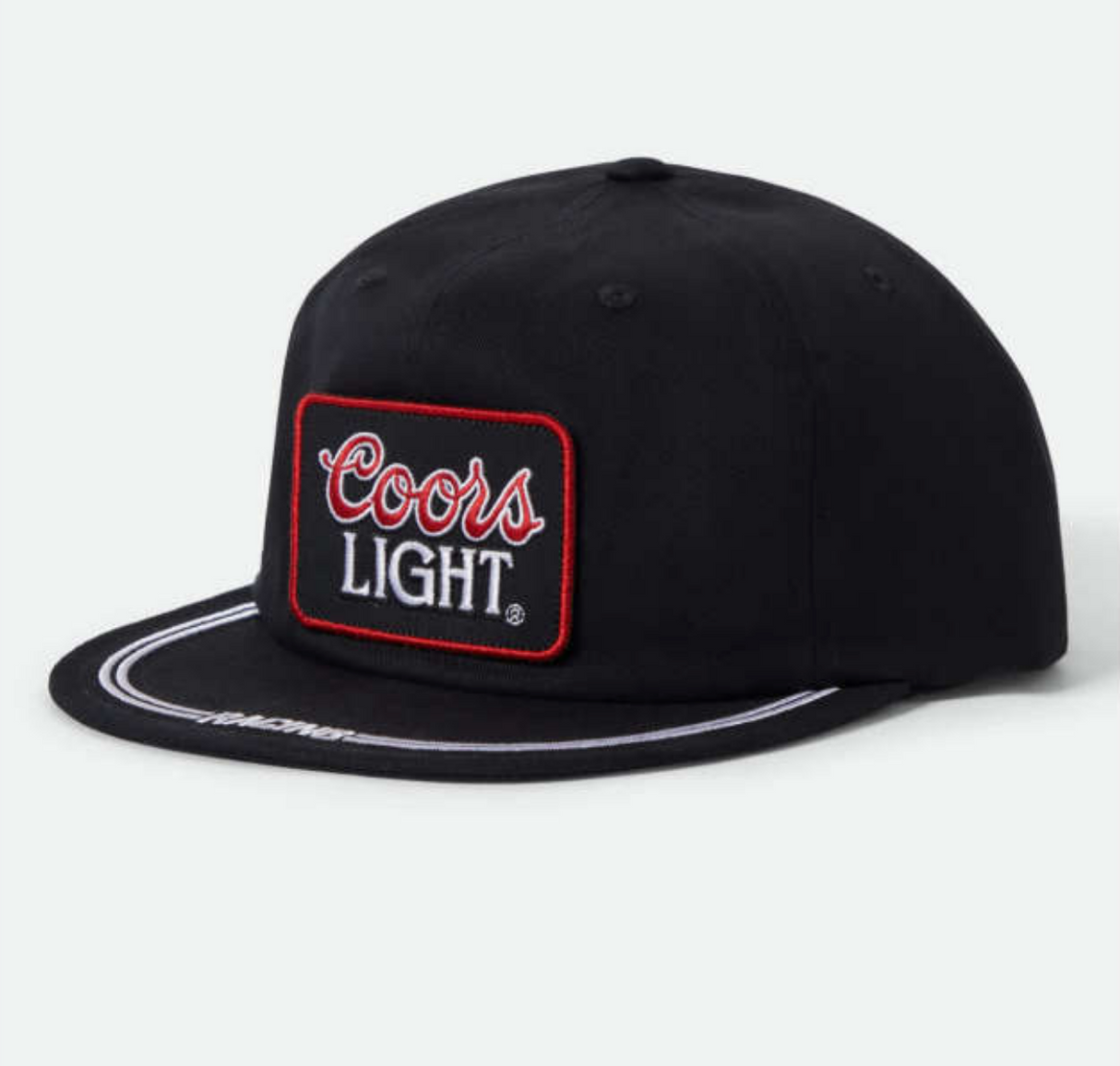 Brixton X Coors Light Gear Black HP Snapback Hat