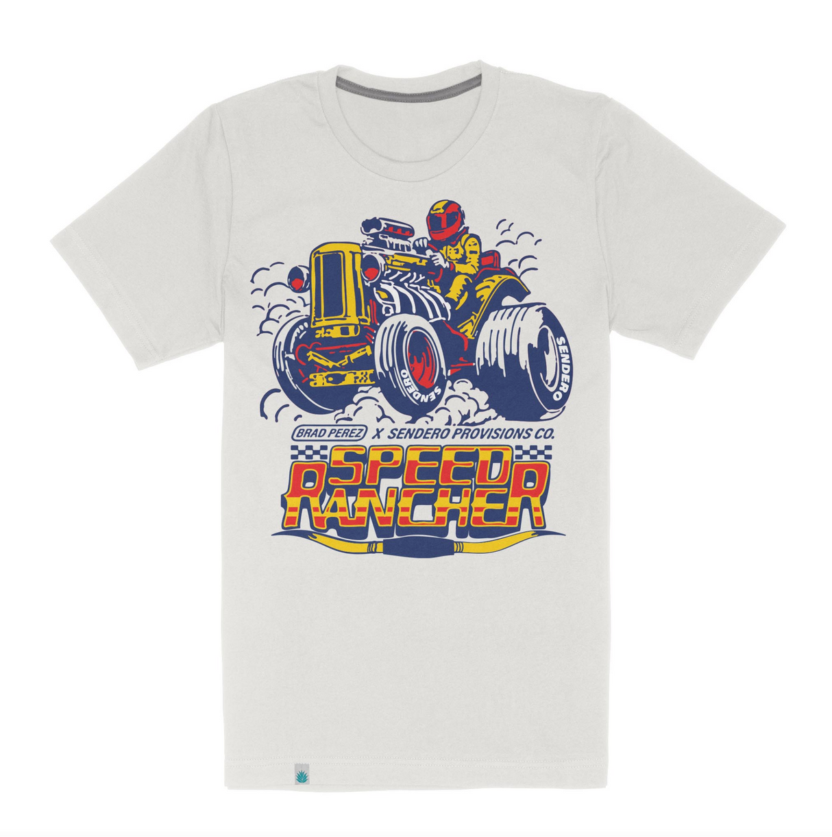Sendero X Brad Perez Speed Rancher Vintage White S/s Shirt