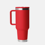 Yeti Rambler 40 oz Straw Travel Mug Rescue Red