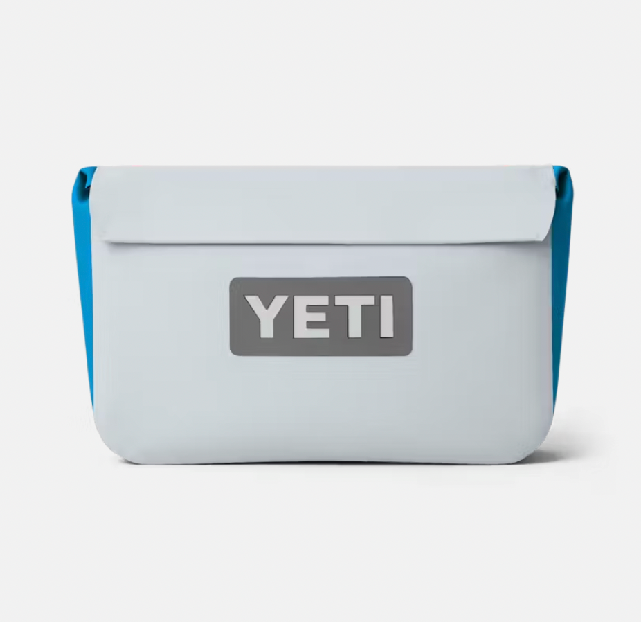Yeti Sidekick Dry 3L Fog Gray/Blue Waterproof Gear Case