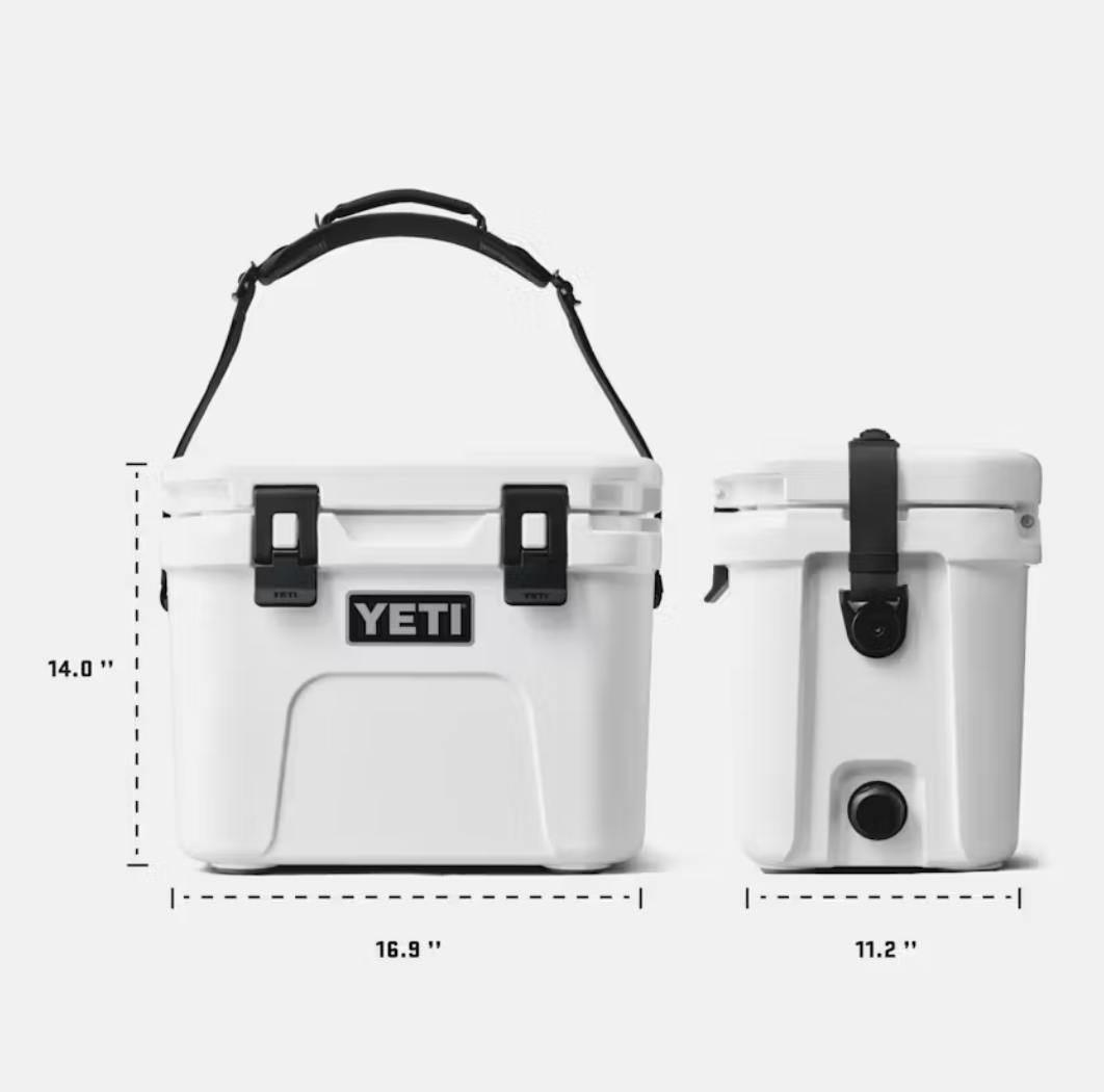 Yeti Roadie 15 White/Blue Cooler