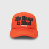 Pleasures Mud Orange Snapback Trucker Hat