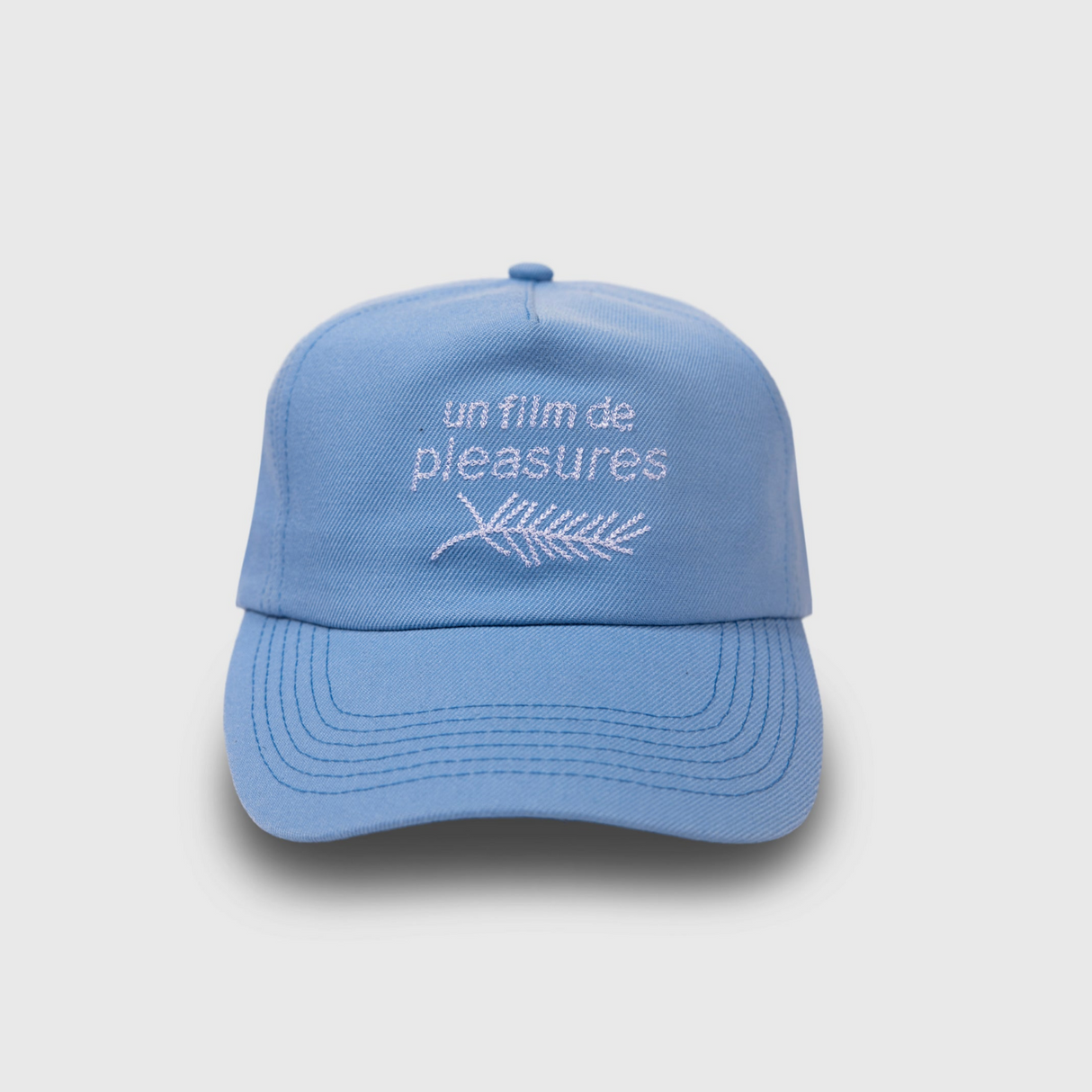 Pleasures Film Blue Snapback Hat