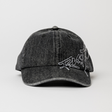 Rusty Hoodus Black 6 Panel Cap