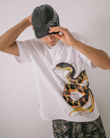 Rusty Hoodus Black 6 Panel Cap