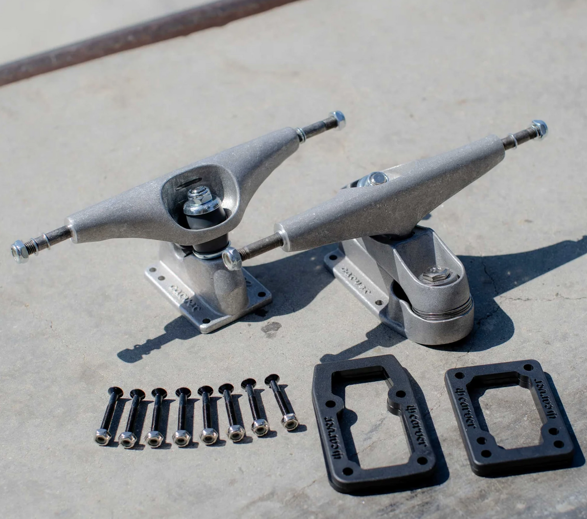 Carver C7 Surfskate Standard Truck & Wheel Bundle - Raw