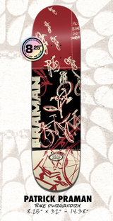 Real Praman Bike Purgatory 8.25" Skateboard Deck