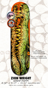 Real Zion Wright Swamp Puppy 8.28" Heavyweight Skateboard Deck