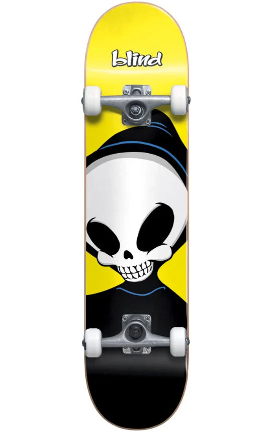 Blind Big Head Youth First Push With Soft Top Yellow 6.75" Complete Skateboard