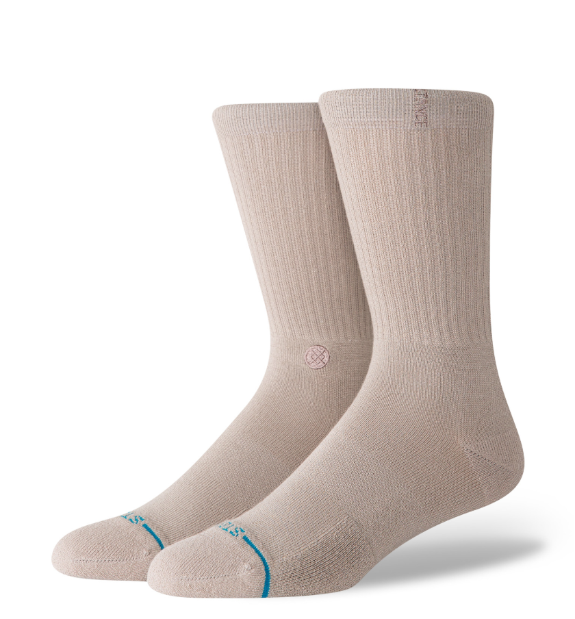 Stance Shelter String Grey Crew Socks