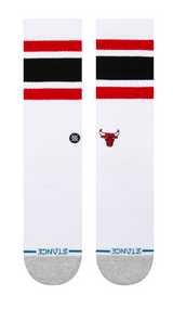 Stance Chicago Bulls Tube White Crew Socks