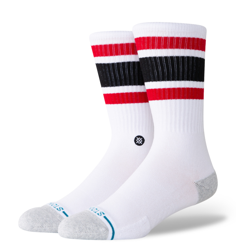 Stance Chicago Bulls Tube White Crew Socks
