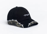 Autumn x Corduroy Camo Strapback Black Hat