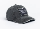 Autumn x Corduroy Washed 6 Panel Black Hat