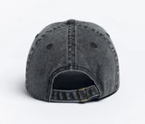Autumn x Corduroy Washed 6 Panel Black Hat