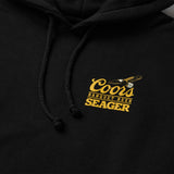 Seager X Coors Banquet Preserve Black Hooded Sweatshirt