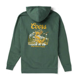 Seager X Coors Banquet Preserve Green Hooded Sweatshirt