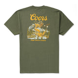Seager X Coors Banquet Preserve Surplus Green S/s Shirt