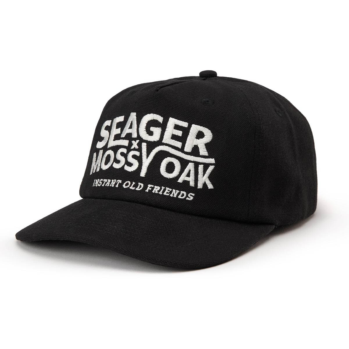 Seager X Mossy Oak I.O.F. Instant Old Friends Black Snapback Hat