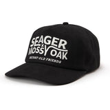 Seager X Mossy Oak I.O.F. Instant Old Friends Black Snapback Hat