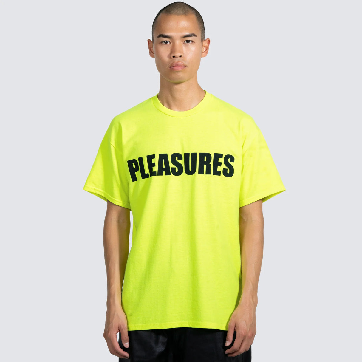 Pleasures Security Safety Green S/s Shirt