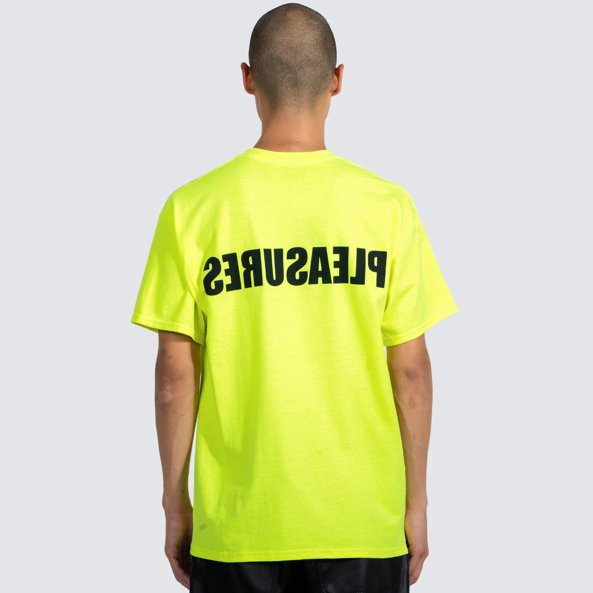 Pleasures Security Safety Green S/s Shirt