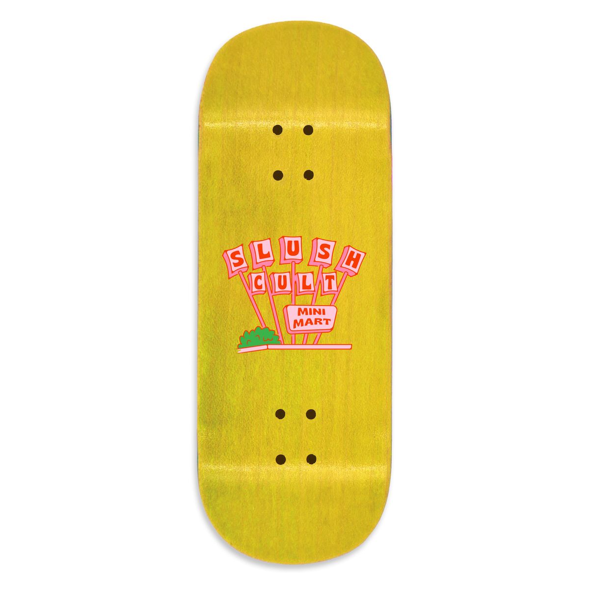 Slushcult X DK Sign Pro Deck Random Fingerboard Skateboard