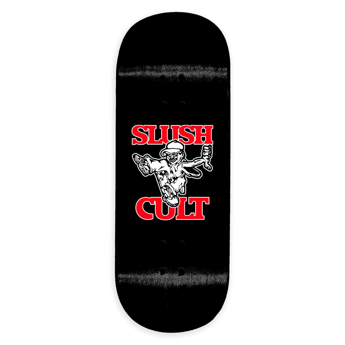Slushcult X DK Skater Pro Deck Black Fingerboard Skateboard