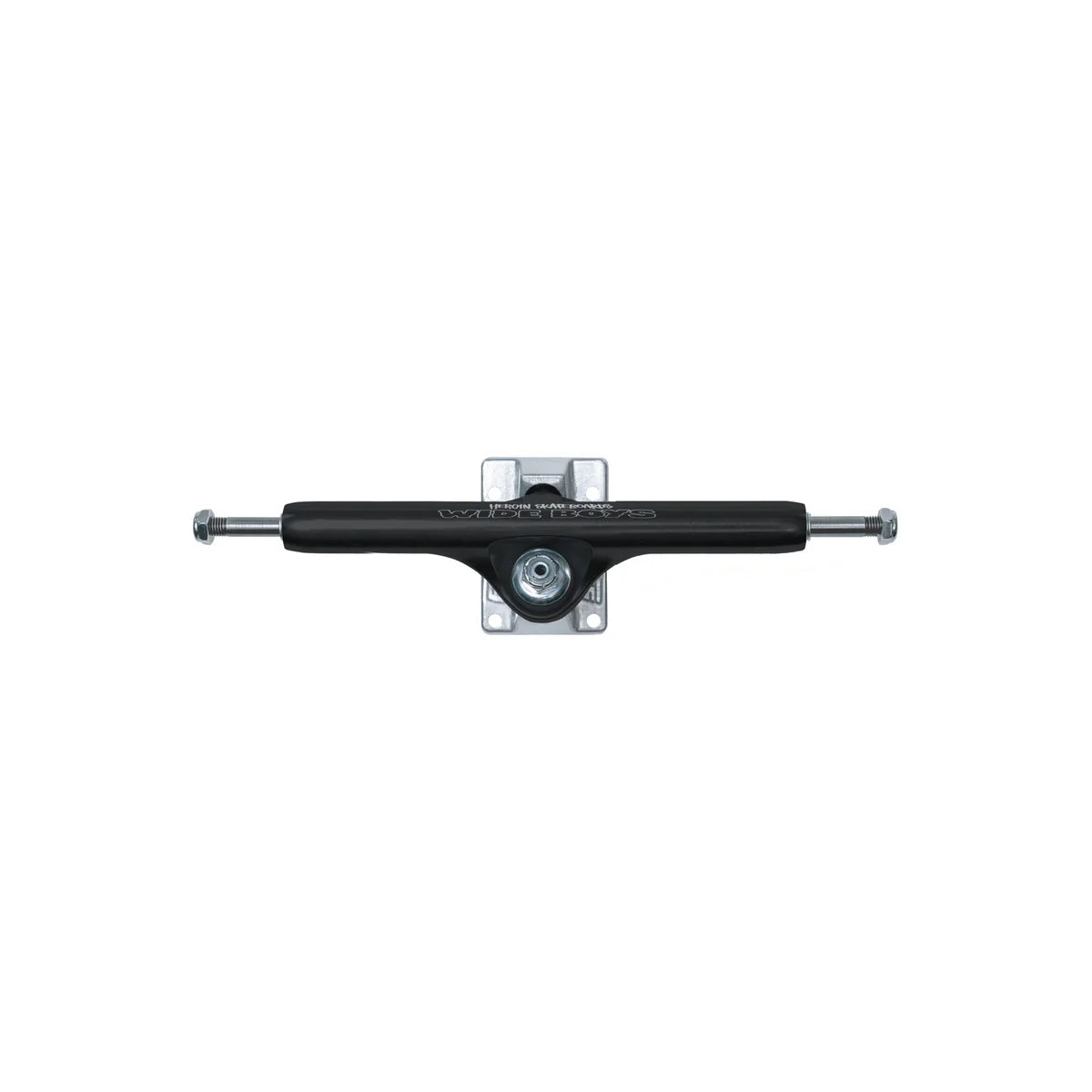 Slappy ST1 Hollow Wide Boy Black Polished Laser Etch Skateboard Truck