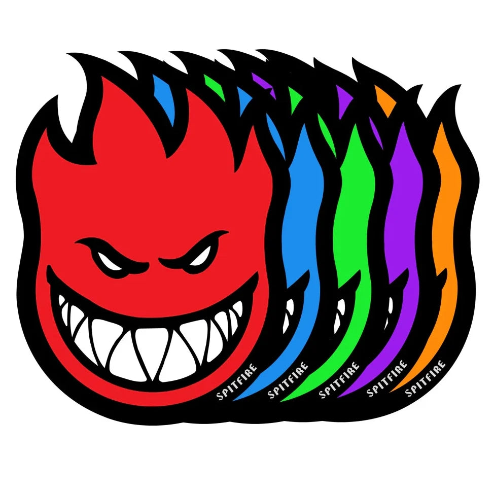 Spitfire Fireball Bighead Mini Sticker