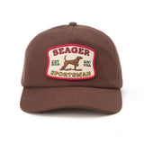 Seager Sportsman Brown Snapback Hat