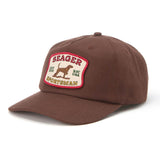 Seager Sportsman Brown Snapback Hat