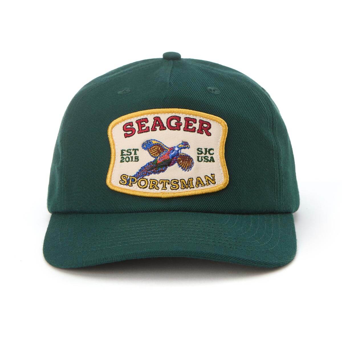 Seager Sportsman Green Snapback Hat