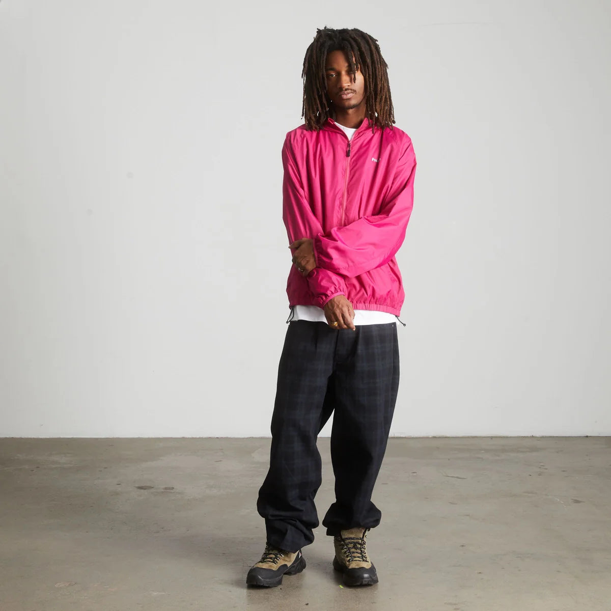 HUF T1 KCUF Magenta Shell Jacket