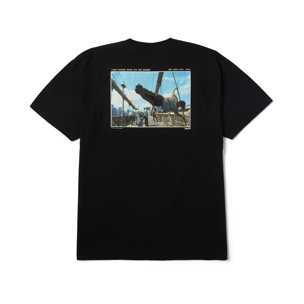 HUF Taking The Leap Black S/s Shirt