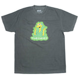 Theories Healthy Green Glow Black S/s Shirt