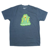 Theories Healthy Green Glow Navy S/s Shirt