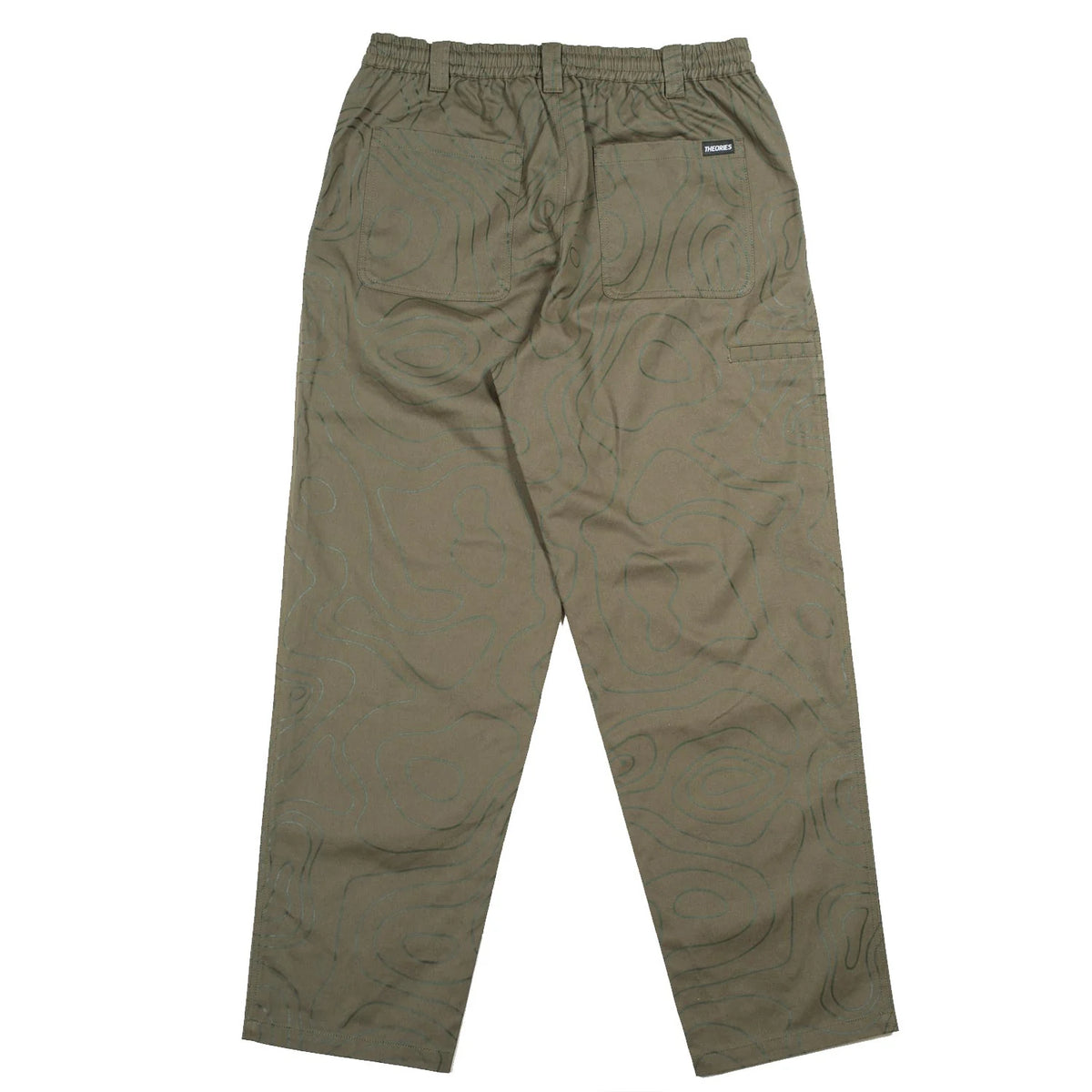 Theories Stamp Contour Green Lounge Pants – Long Beach Skate Co