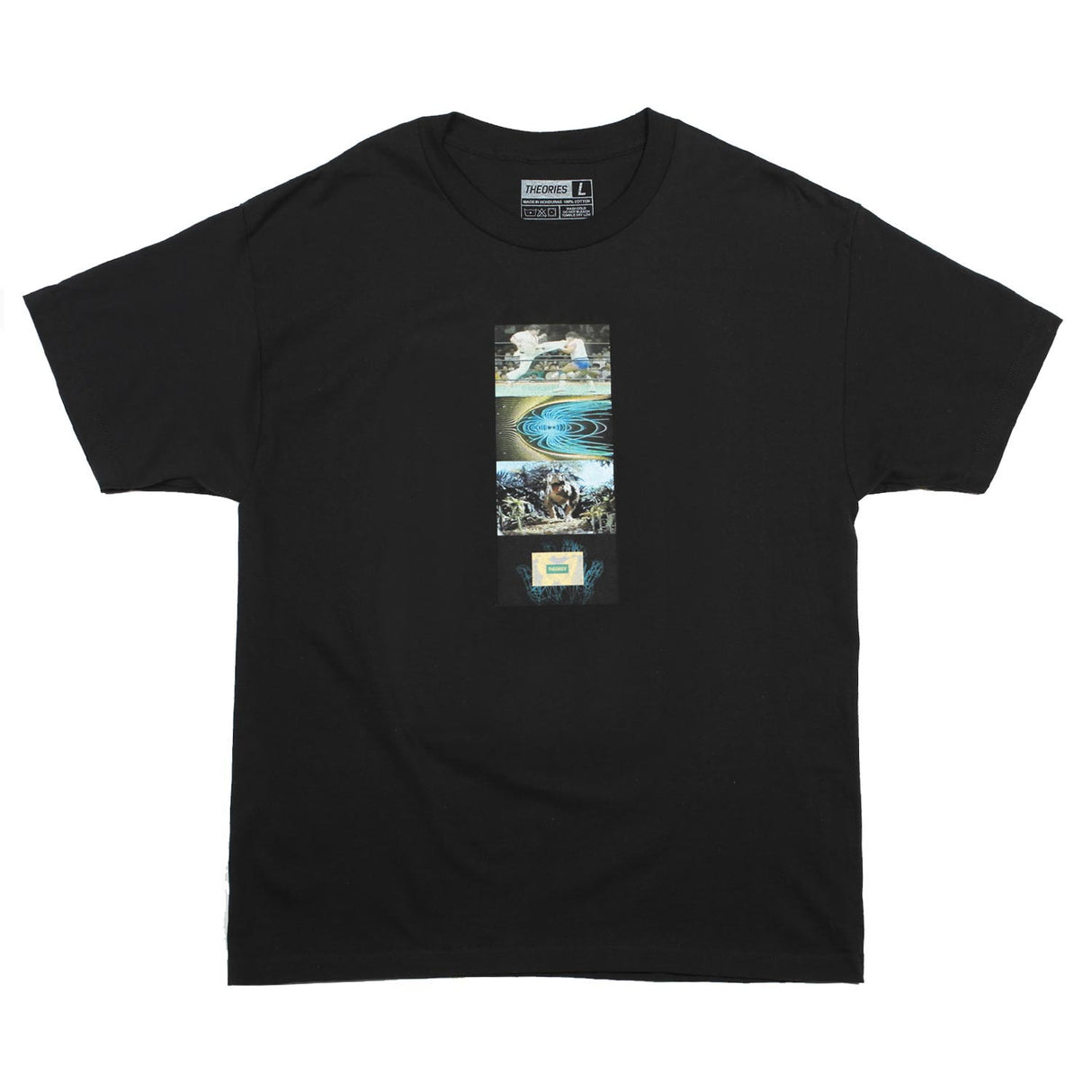 Theories Virtual Reality Black Tee S/s Shirt
