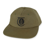 Theories Lantern Velcro Duck Canvas Olive Strapback Hat