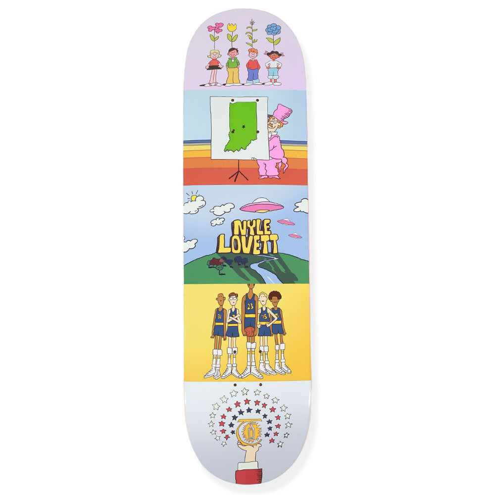 Theories Nyle Lovett School House Rock 8.25" Skateboard Deck