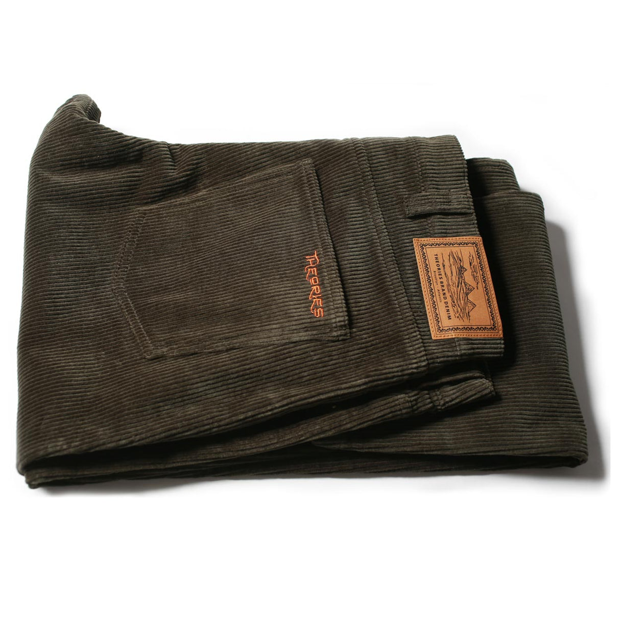 Theories Pavillion Wide Wale Corduroy Moss Pants