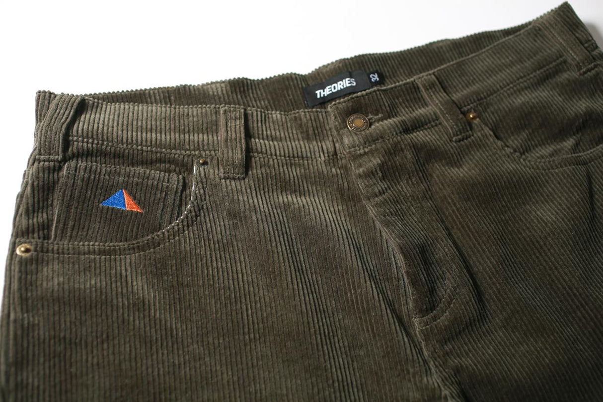 Theories Pavillion Wide Wale Corduroy Moss Pants