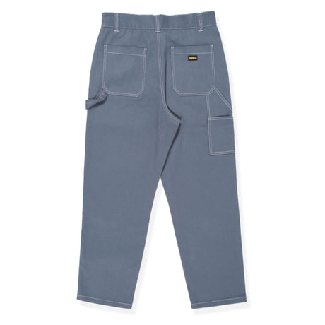 Theories Piano Trap Slate Blue Contrast Stitch Carpenter Pants