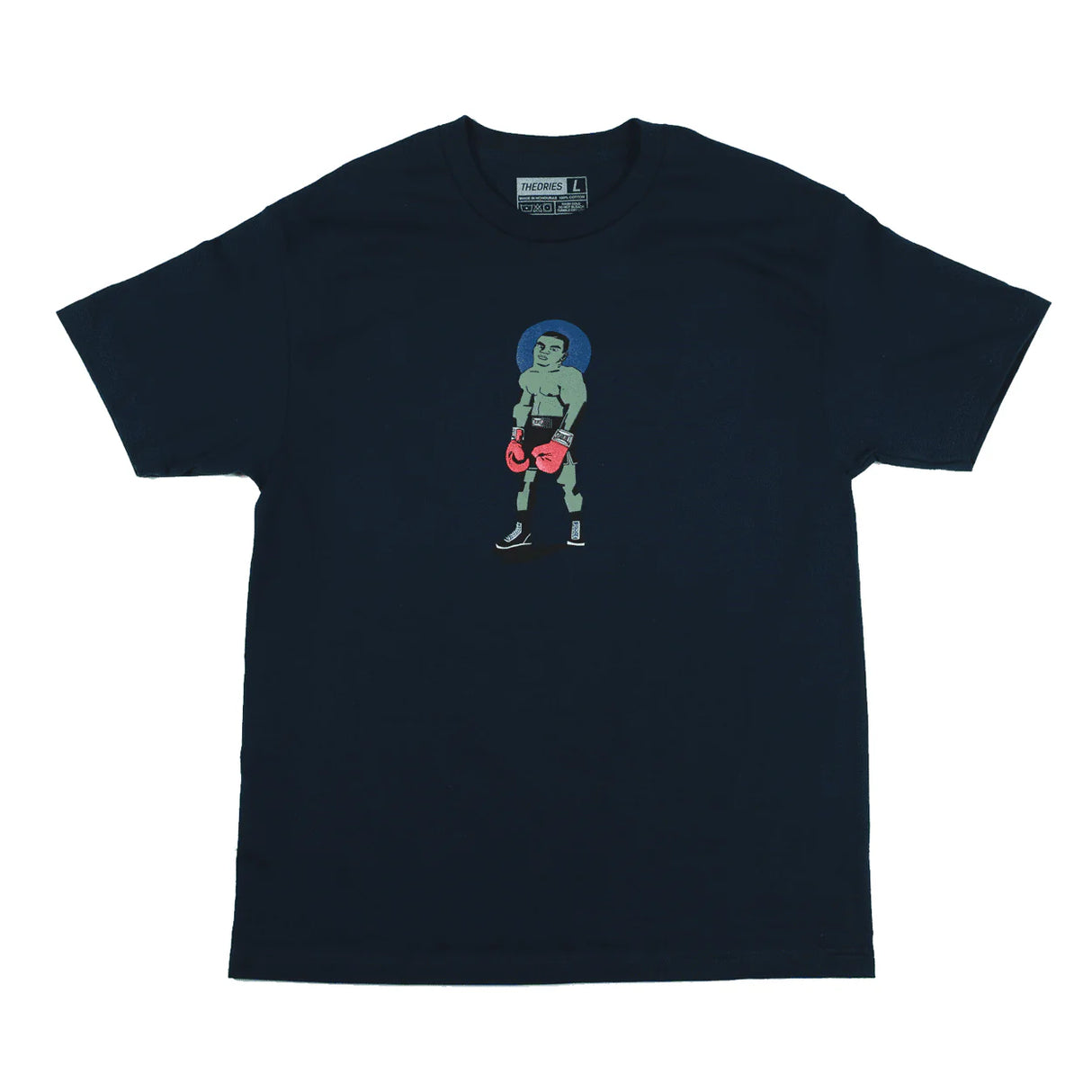 Theories Punchout Navy S/s Shirt