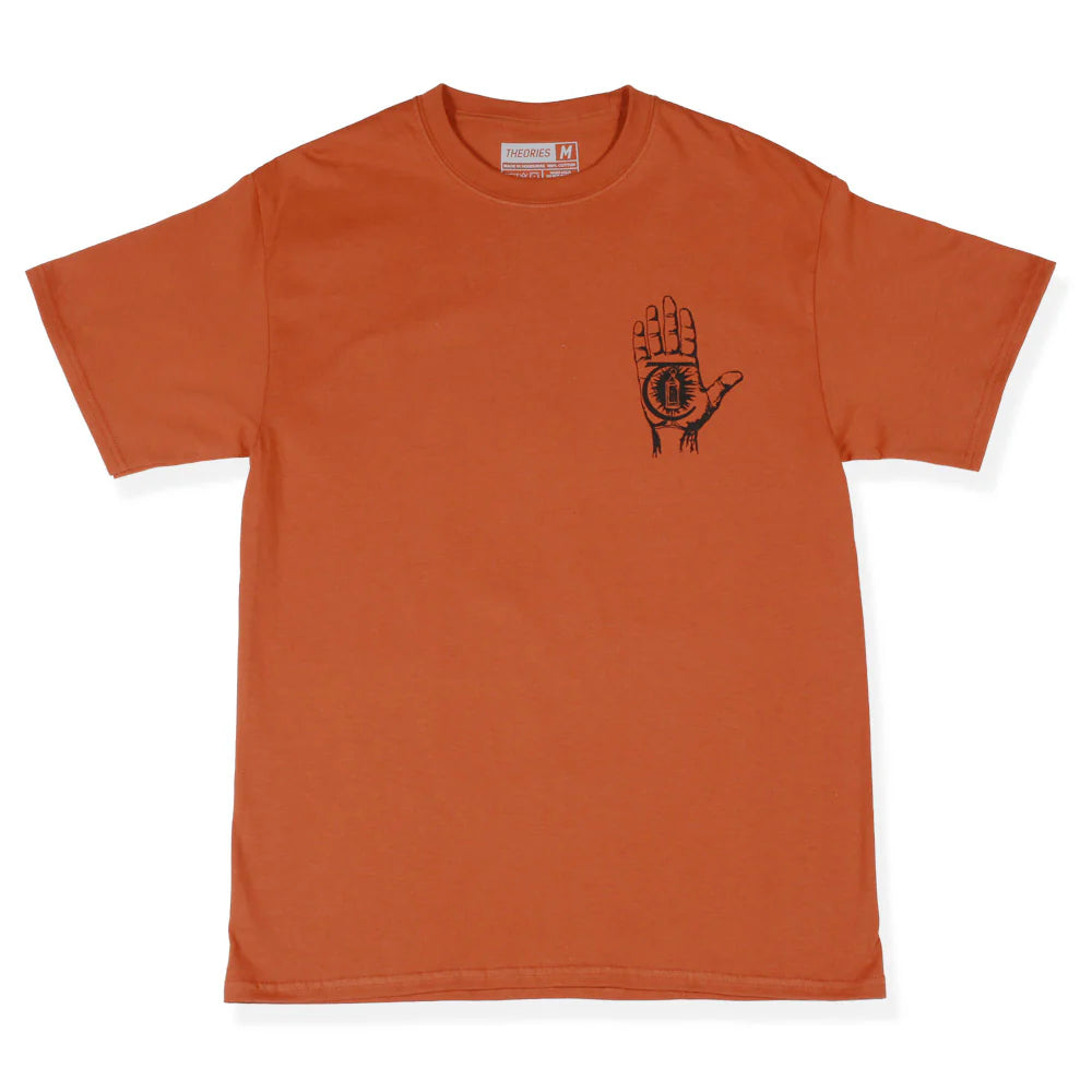 Theories Rasputin Texas Orange S/s Shirt