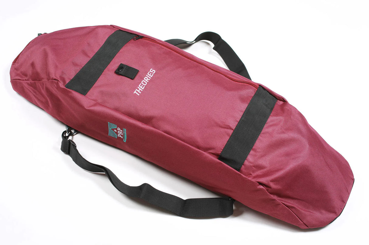 Theories x Pitbull Propaganda 3 Way Maroon Skateboard Backpack Duffel