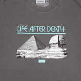 Theories Life After Death Garment Dyed Faded Black S/s Shirt