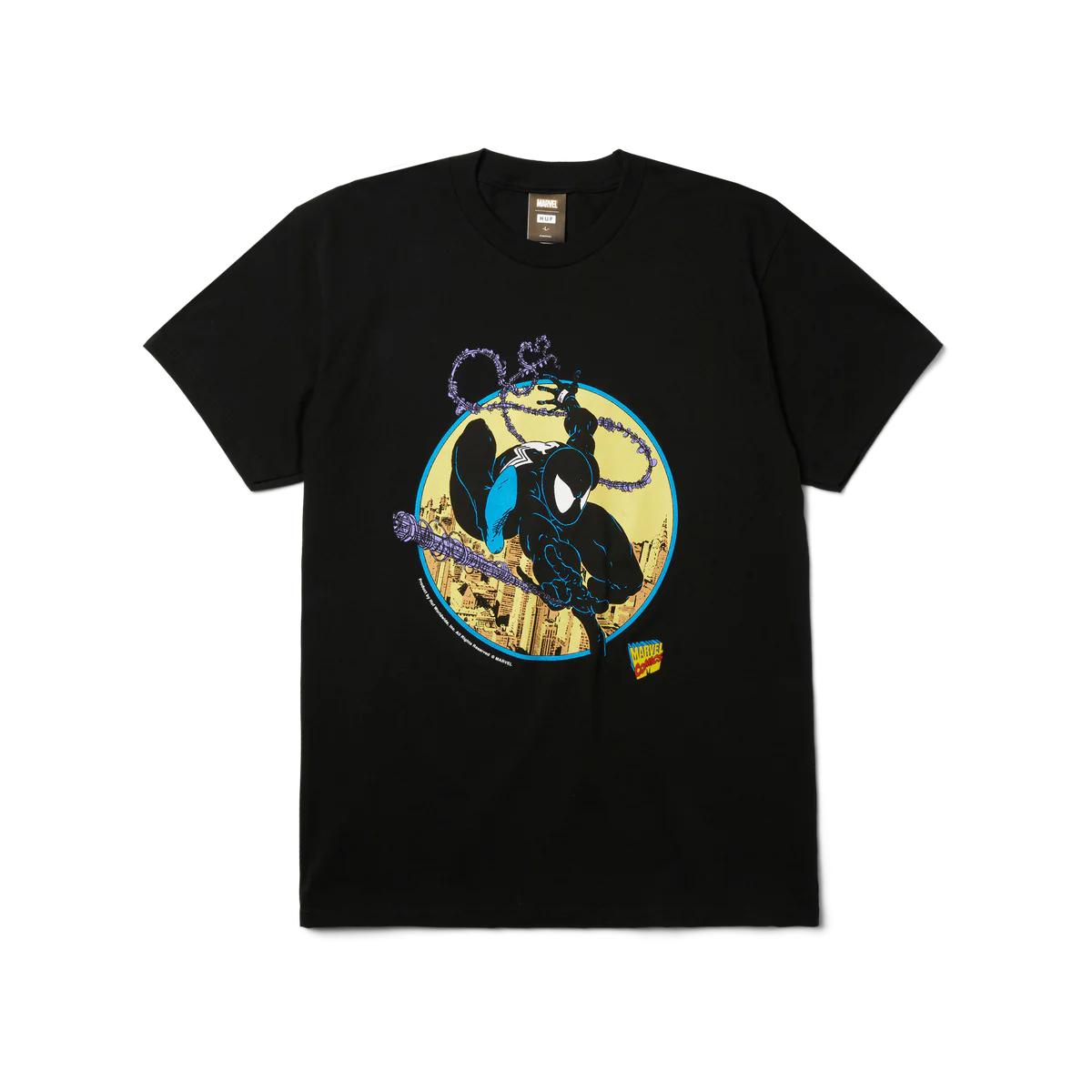 Huf X Marvel Spider-Man Three Hundred Black S/s Shirt