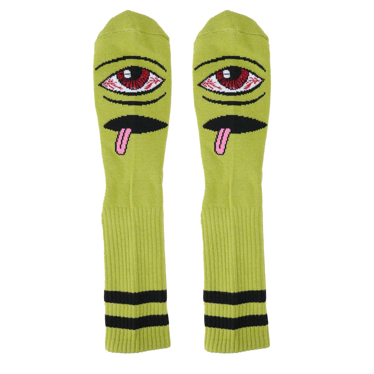 Toy Machine Bloodshot Eye Green Socks